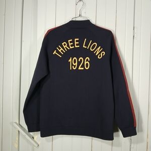 kent & curwen jersey track jacket 3 lions